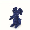 Plush corduroy squeaky dog toy animal shape durable chew toy for puppies and dogs