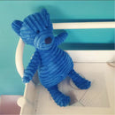 Plush Squeaky Bear Dog Toy – Soft Chew Toy for Small & Medium Dogs