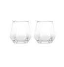 Hexagon Cocktail Glasses