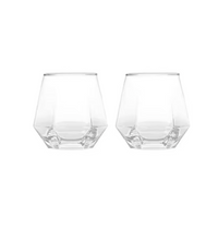 Hexagon Cocktail Glasses