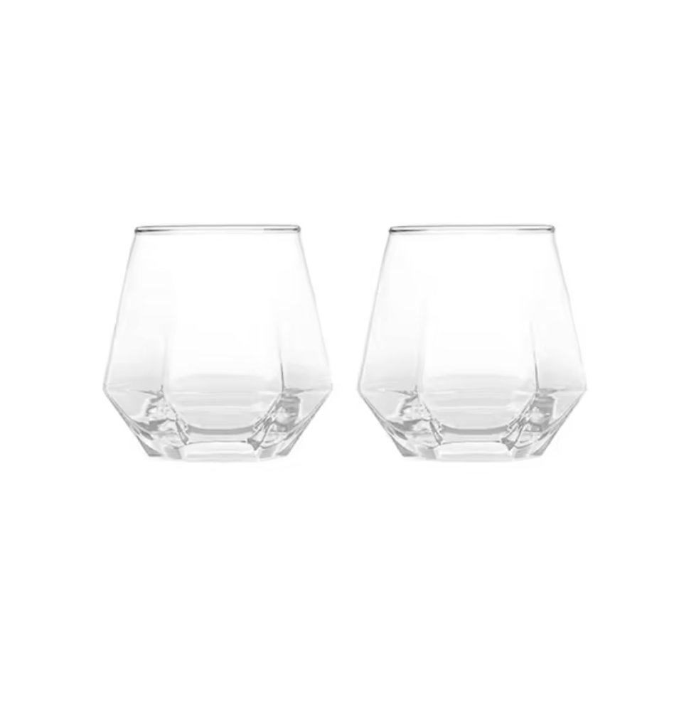 Hexagon Cocktail Glasses