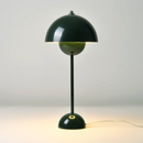 Flowerpot Lacquered Metal Table Lamp - Final Sale