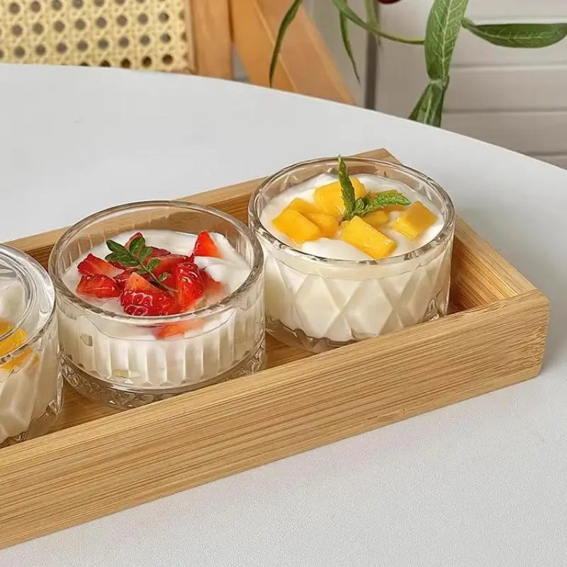 Luminarc Quadro Dessert30 デザートカップ 8個セット The Chantilly Dessert Cups – Letifly Lights & Decor