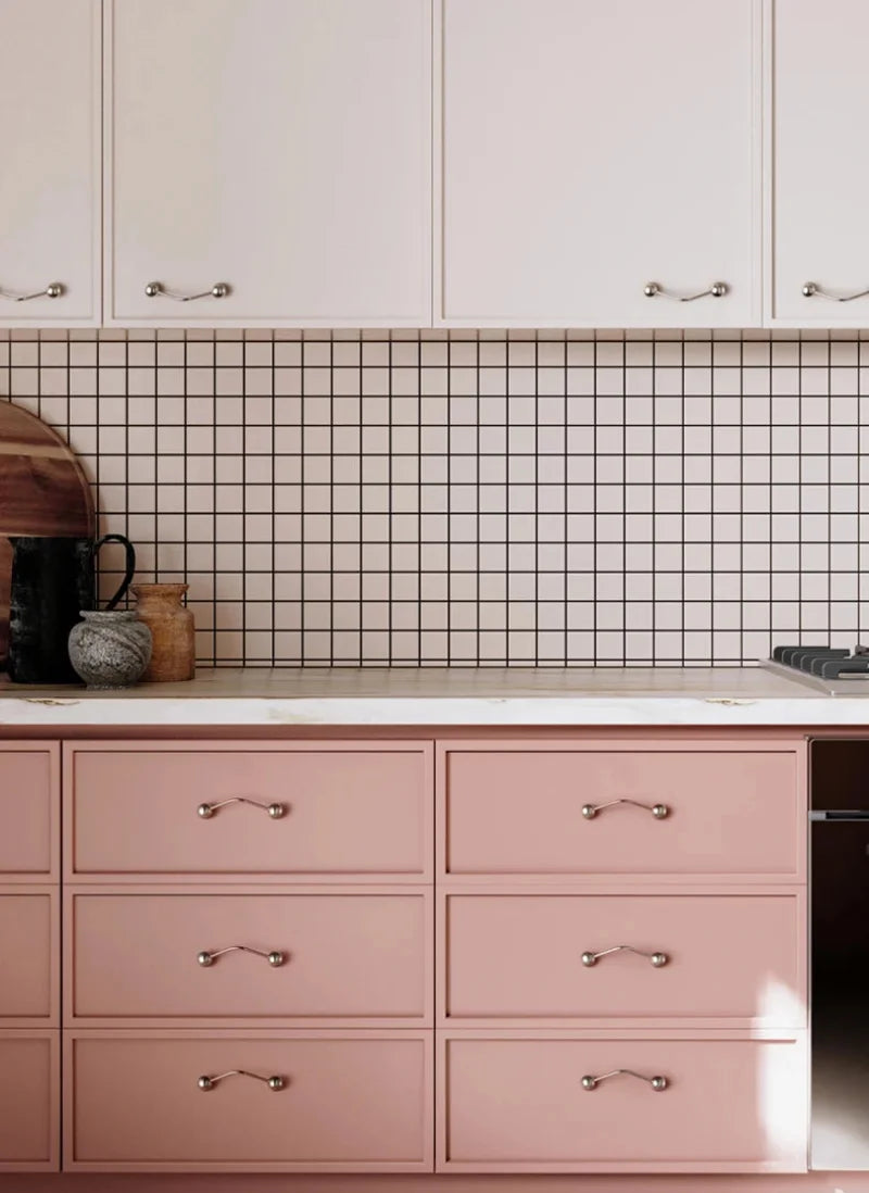 Kinetic Line Knobs & Pulls Minimalist brass cabinet knobs and pulls solid brass modern hardware set