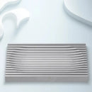 modern silicone soap dish soft glue punch-free bathroom soap holder with drain grooves non-slip design