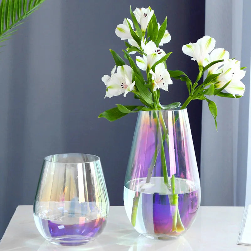 Aura Glow Glass Vase – Letifly Lights & Decor