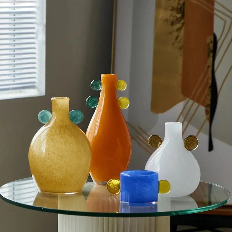 Carousel Pop Glass Vase