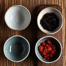 Celadon ceramic bowl organic edge reactive glaze ramen soup bowl artisan modern tableware