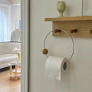 Birch Ring Paper Towel Holder-Letifly Lights and Decor