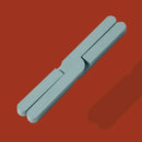 Foldable silicone heat resistant Crossfold Coaster Trivet, non-slip pot pan mat and coaster set in modern multi-color shades for kitchen table protection