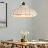 Wabi Sabi Fabric Pendant Lights for Dining Rooms Living Rooms Bedrooms Apartment Ceiling Lights Modern Atmosphere Room Decor-Letifly Lights and Decor