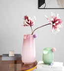 The Pop Vase Collection Candy Style Colorful Glass Vase Hydroponics Flower Pot Desk Decoration Flower Arrangement Floral Vases Room Aesthetic Decor