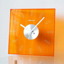 Modern Transparent Clock Klein Blue Wall Hanging Clock Timepiece for Bedroom Living Room Office Acrylic Square Wall Decor-Letifly Lights and Decor