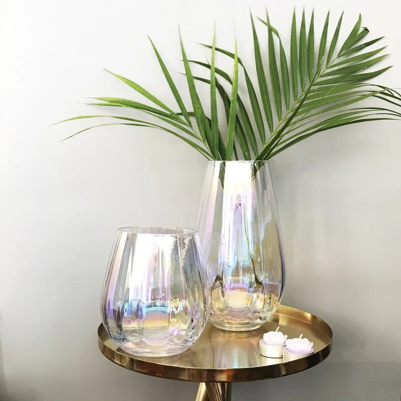 Aura Glow Glass Vase – Letifly Lights & Decor