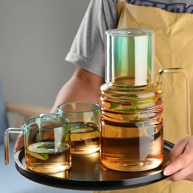 Botanica Glass Pitcher & Cup