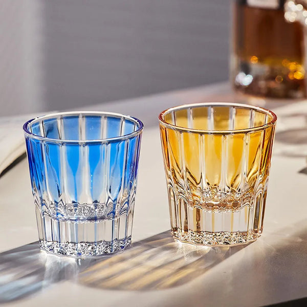  Cocktail & Shot Glass Japanese whiskey glass high quality luxury glass colorful