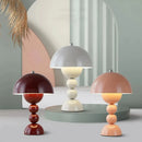 Table Lamp Mushroom Bud Atmosphere Night Light Nordic Style Retro Creative Living Room Bedroom Desk Decorative Light Girl Gift-Letifly Lights and Decor