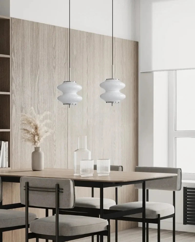 Cumulus Pendant Lamp white glass cloud pendant lamp modern minimalist LED chandelier