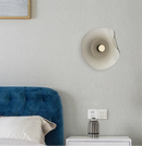 Halo Shade Sconce Japanese Retro Irregular Shape Glass Wall Lights Modern Nordic Bedroom Living Room Board Wall Lamp Entrance Lighting Home Decor LED