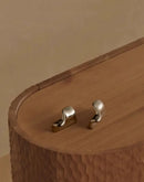 Minimalist Solid Brass Kitchen Cabinet Handles Creative Design for Home Use Decorative Cabinet Knob and Pulls for Kitchen