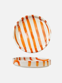 Atelier Stripe & Curve Plate-Letifly Lights and Decor