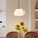 Danish Jelly Glass Lustre Pendant Lights Modern Simple Bedroom Bedside Hanging Lamp Living Room Glass Dining Room Home Decor-Letifly Lights and Decor