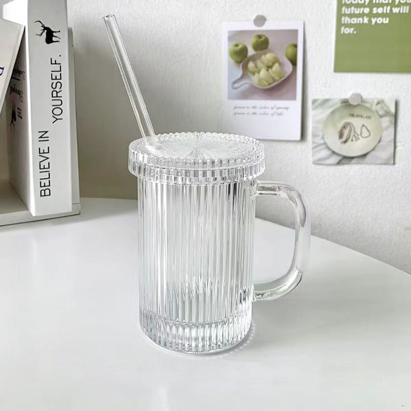 Ripple Stripes Travel Cup with Straw