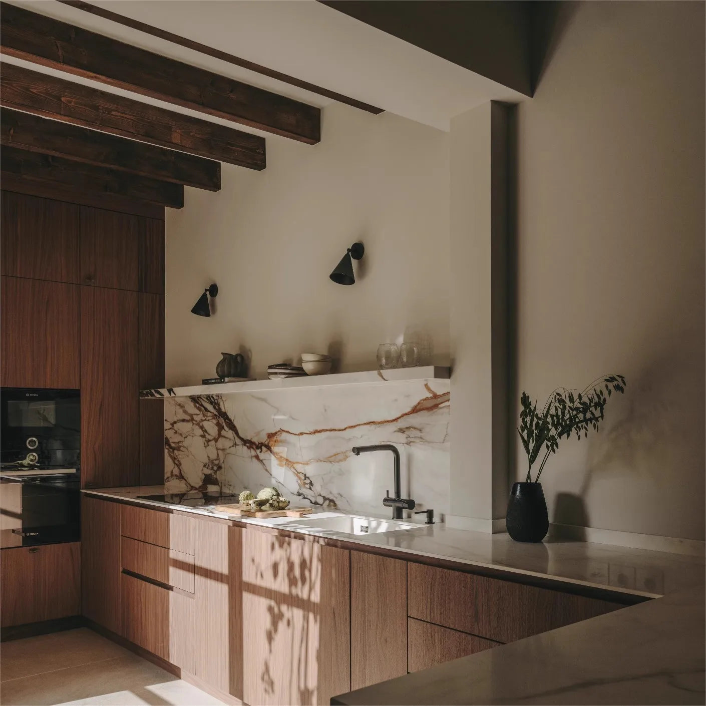 Vetra Cone Copper Sconce