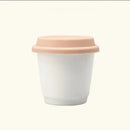 250ML Solid Color Ceramic Coffee Cup Silicone Cover Breakfast Milk Cup Couple Creative Mug Ceramic Latte Flower Mug Home Cups-Letifly Lights and Decor