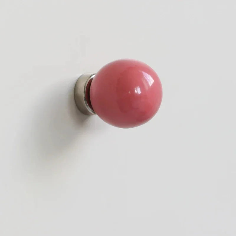 Ceramic Ball Metal Magnetic Hook