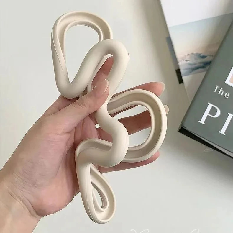 wave silicone heat resistant coaster non-slip pot holder modern kitchen mat