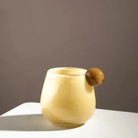 The Pop Vase Collection Candy Style Colorful Glass Vase Hydroponics Flower Pot Desk Decoration Flower Arrangement Floral Vases Room Aesthetic Decor