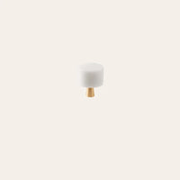 Brass Marble Crystal Stone Furniture Handles White Green Long Round Pulls Cupboard Dresser Drawer Cabinet Knobs-Letifly Lights and Decor