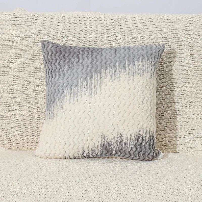 Velour Fade Plush Pillow Covers – Set of 2