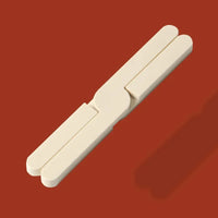 Foldable silicone heat resistant Crossfold Coaster Trivet, non-slip pot pan mat and coaster set in modern multi-color shades for kitchen table protection