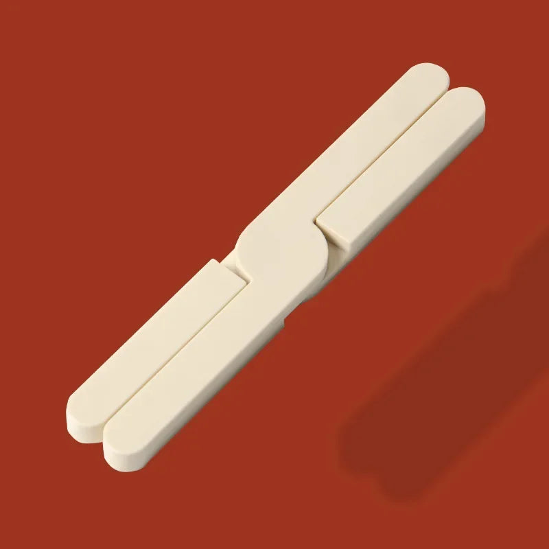 Foldable silicone heat resistant Crossfold Coaster Trivet, non-slip pot pan mat and coaster set in modern multi-color shades for kitchen table protection