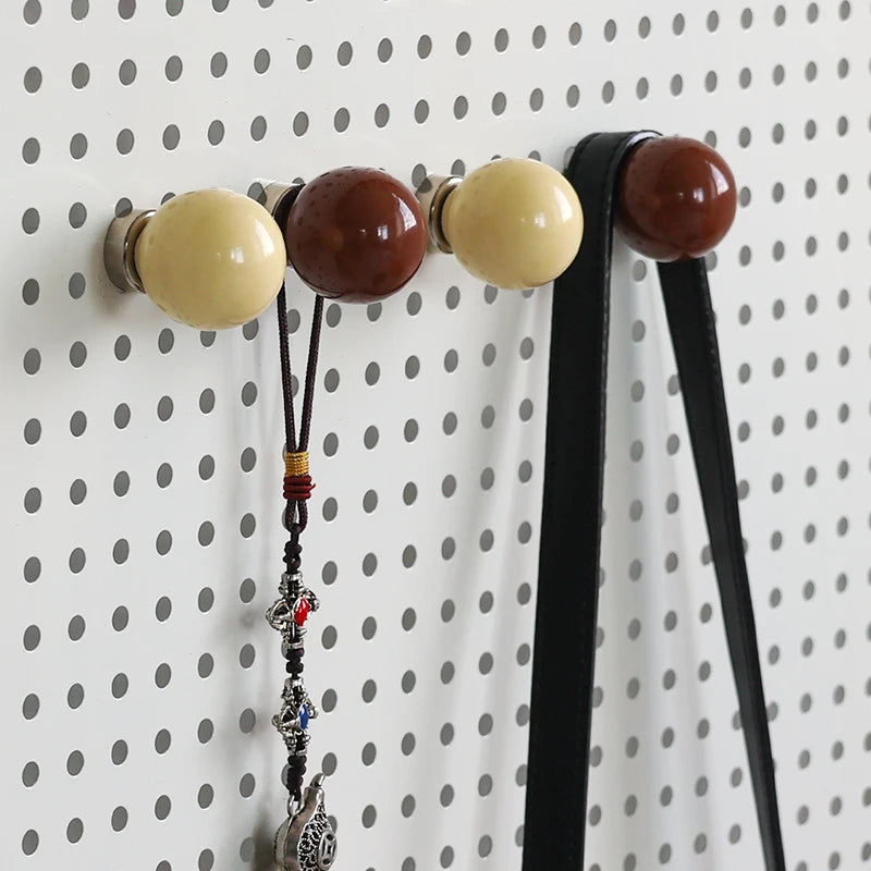 Ceramic Ball Metal Magnetic Hook