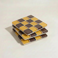 Pixel Vintage Tile Coasters
