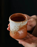 Coarse Pottery Coffee Cup rustic japanese ceramic coffee cup handmade pottery espresso mug