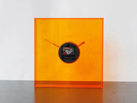Modern Transparent Clock Klein Blue Wall Hanging Clock Timepiece for Bedroom Living Room Office Acrylic Square Wall Decor-Letifly Lights and Decor