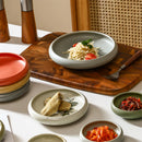 Deep Tank Creamic Plate Seasoning Sauce Dish Large Capacity Dinner Trays for Steak Salad Fruit Japanese Pretty Tableware-Letifly Lights and Decor