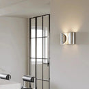 The Dichotomy Wall Light Modern wall light metal chrome black gold white dual glow contemporary lighting