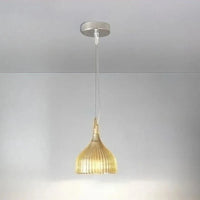 Radiant Flute Series Lamps fluted wall pendant lamps minimalist style for bedroom living room hallway kitchen spaces