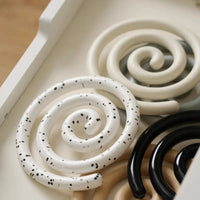 Ceramic Tableware Mat Creative Dining Table Anti Scald Mat Pot Mat High Temperature Resistance Tableware Mats Home Kitchenware-Letifly Lights and Decor