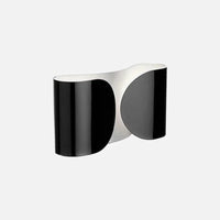The Dichotomy Wall Light Modern wall light metal chrome black gold white dual glow contemporary lighting