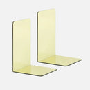 Acrylic bookends colorful modern L-shaped desk organizer