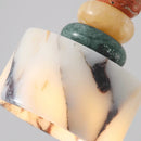 Luxury stone pendant lamp natural marble LED chandelier light