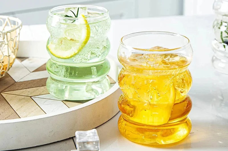 Ripple Form Glass Set  Letifly Lights & Decor