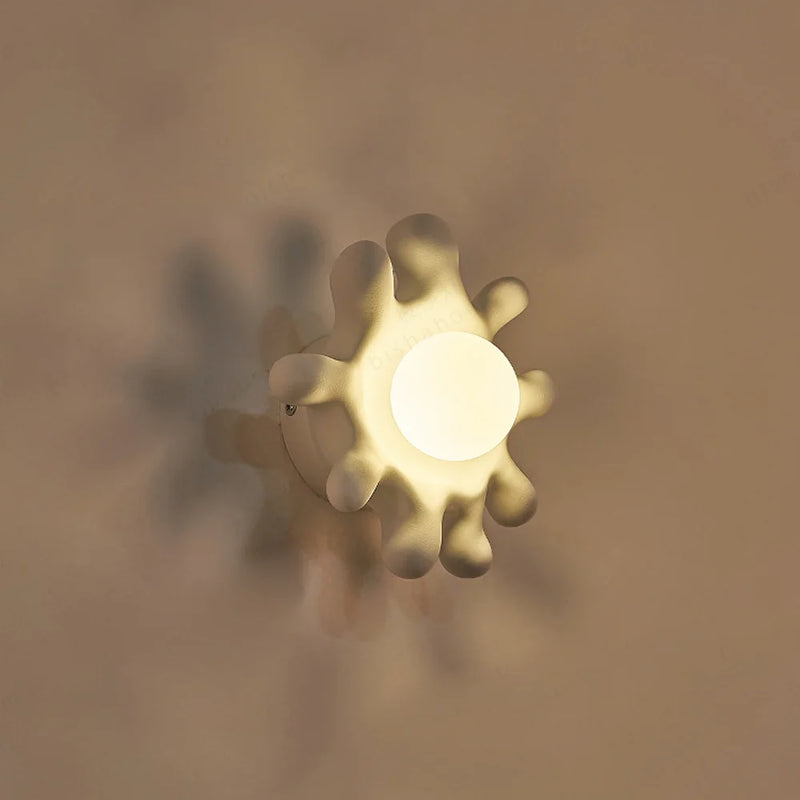 Sunburst Halo Wall Sconce