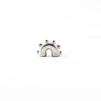Santaya PVD Nickel Silver Brass Handles Kitchen Cabinet Pulls Bedroom Wardrobe Drawer Knobs Furniture Handle-Letifly Lights and Decor